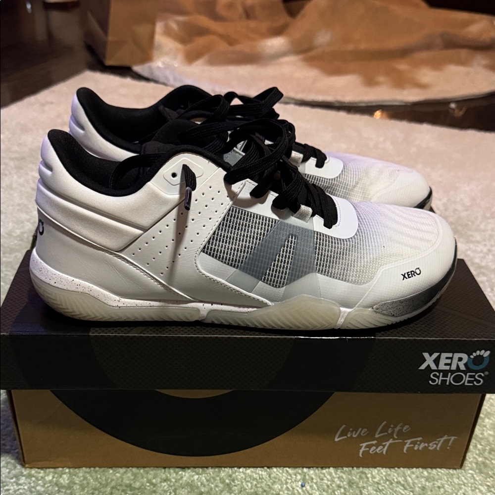 Xero Shoes Men's Athletic Shoes - White and Black